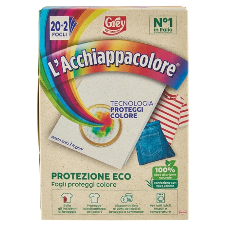 GREY l'Acchiappacolore Protezione Eco 20+2 Fogli